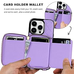 Bocasal Crossbody Wallet Case for iPhone 14