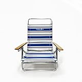 Caribbean Joe Folding Beach Chair, 5 Position