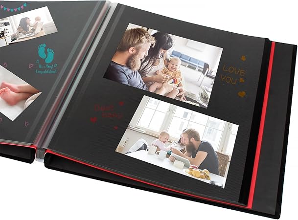 Nero Chiduan Album Fotografico Matrimonio Fai Da Te Vintage Scamosciato Libro Di Foto Regalo Di Compleanno Laurea Anniversario Per Dimensioni Album 27 X 28 Cm Adatto Per Foto Formato 10 X 15 Cm Luminushair Com Br