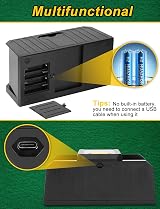 ZONJIE Automatic Card Shuffler 2 Deck Silent USB Battery Operated view 3