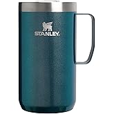 STANLEY Everyday Camp Mug | Drink Through Lid | Cup for Coffee, Tea and Drinks | Insulated Stainless Steel Coffee Mug | BPA-Free