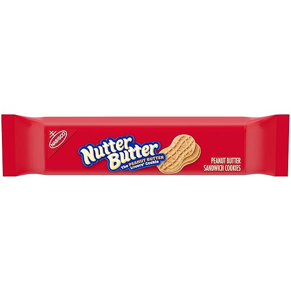 NUTTER BUTTER PEANUT BUTTER SANDWICH COOKIES, SINGLE SERVE, 1.9 OZ