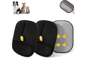 GENERIC Petpal Hair Remover, 2025 Upgraded Pet Pal Hair Removal Glove, Reusable Pets Hairs Remover Electrostatic Gloves, for Clothing/Couch/Furniture (2pcs)