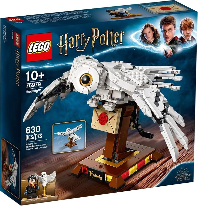 LEGO Harry Potter Hedwig 75979 Collectible Owl Wings Mechanism