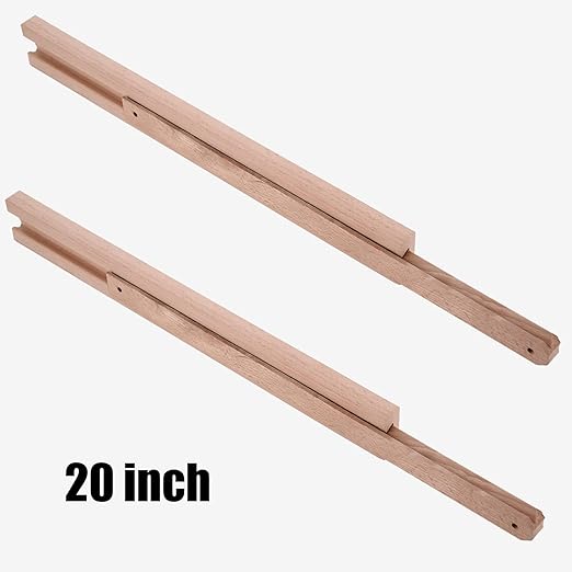 Sottae Classic 22 Inches Wooden Drilled Drawer Slides Center