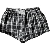 SOLY HUX Women's Plaid Pajama Shorts Y2k Casual Summer Pj Lounge Shorts | Plaid Pajama Shorts, Elastic, Low Rise, Y2k, Casual, Summer Shorts