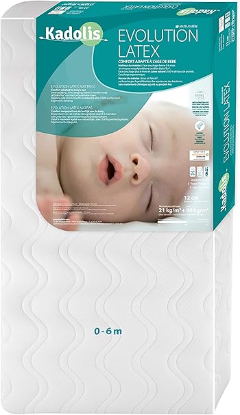 Matelas Bebe Evolution Latex 60 X 1 Cm Amazon Fr Cuisine Maison