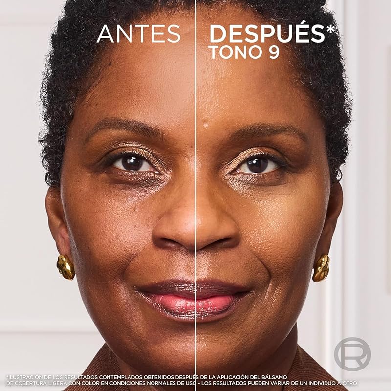 Bálsamo com cor de hialuron, tez radiante e hidratada, cobertura construtível, com emolientes hialurónicos para cuidados de pele, Accord Parfait, tom: 9 profundo