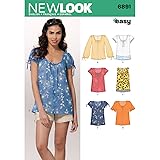 Simplicity New Look Easy Pattern 6891 Misses