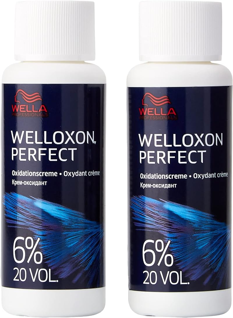 Wella Professionals Welloxon Oxidant 6% Cream 60 ml 2 Pack