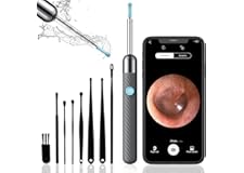 Stereo Microscopes, 1080P Ear Camera Stereo Microscope, Ear Cleaner with Camera, Ear Wax Removal Include 8 Pcs Ear Set, Ear C