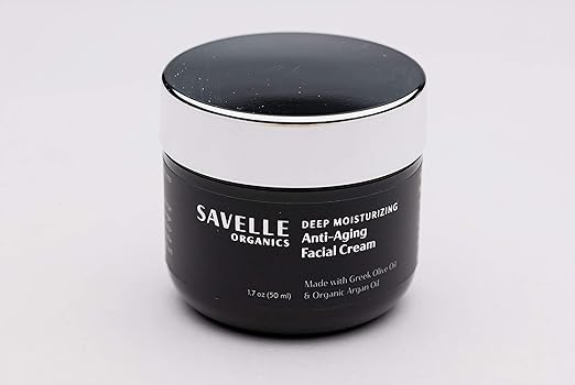 Savelle Organics Deep Moisturizing Anti-Aging Facial Cream 1.7 oz