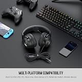 EKSA E900 Wired Gaming Headset 50mm Driver Detachable Mic 3D Audio Sliver view 4