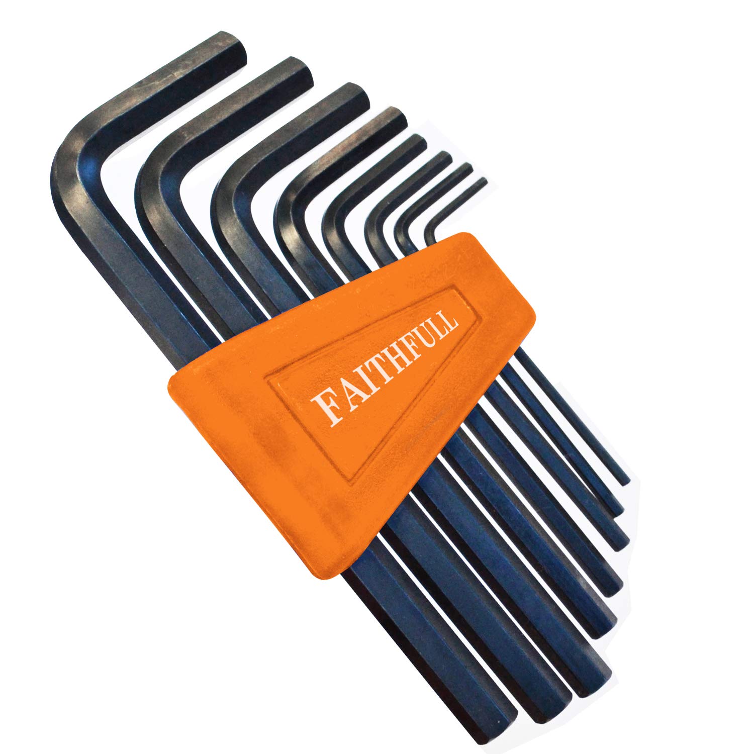 Faithfull HEX Key Set (8) Metric - Short ARM