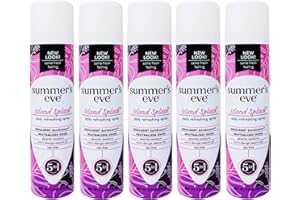 Summer's Eve Feminine Deodorant Spray Island Splash 2 oz (Pack of 5)