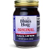Blues Hog Gluten Free Original BBQ Sauce, Sweet &amp; Peppery, 20oz | No high fructose corn syrup | Made in the USA | Barbecue sauce for ribs, chicken &amp; pulled pork