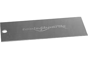 Tools4Boards STAINLESS Steel Scraper for Skis and Snowboards