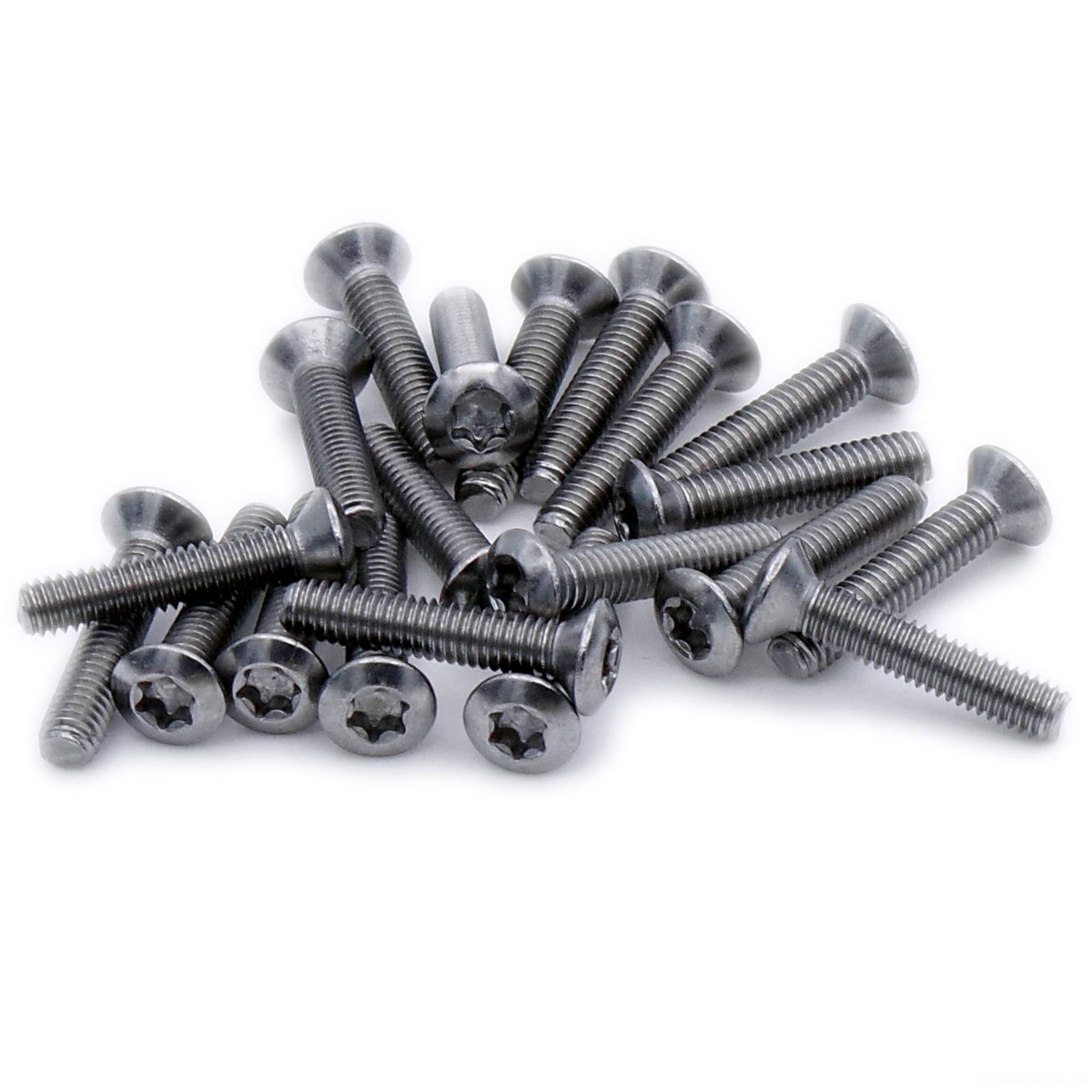M5 (5mm x 10mm) TX Socket Raised Countersunk Machine Screw (Bolt) - Stainless Steel (A2) (Pack of 20)