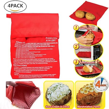 Bolsa de microondas para cocinar de patata, bolsa de microondas ...