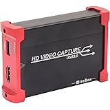 Mirabox Capture Card,USB 3.0 HDMI Game Capture Card Device with HDMI Loop-Out Support HD Video 1080P Windows 7 8 10 Linux You