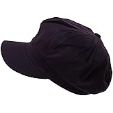 Summer 100% Cotton Plain Blank 8 Panel Newsboy Gatsby Apple Cabbie Cap Hat Navy
