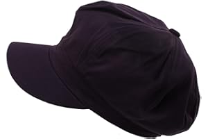 SK HAT SHOP Summer 100% Cotton Plain Blank 8 Panel Newsboy Gatsby Apple Cabbie Cap Hat Navy