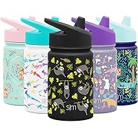 Simple Modern Kids Summit Sippy Cup Thermos 10oz - Stainless Steel Toddler Water Bottle Vacuum Insulated Girls and Boys…