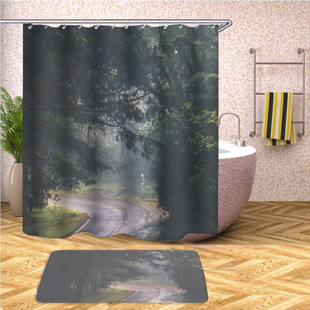 Amazon Com Girlsight Pretty Cool Shower Curtain Safari Set