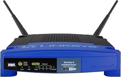Linksys WRT54GL Wireless-G Broadband Router 54Mbps 4-Port Ethernet Network