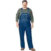 Big Smith Men's Stonewashed Bib Overall