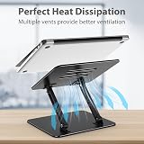 Nayka Adjustable Laptop Stand Desk Riser Ventilated 10-15.6in Laptops view 4