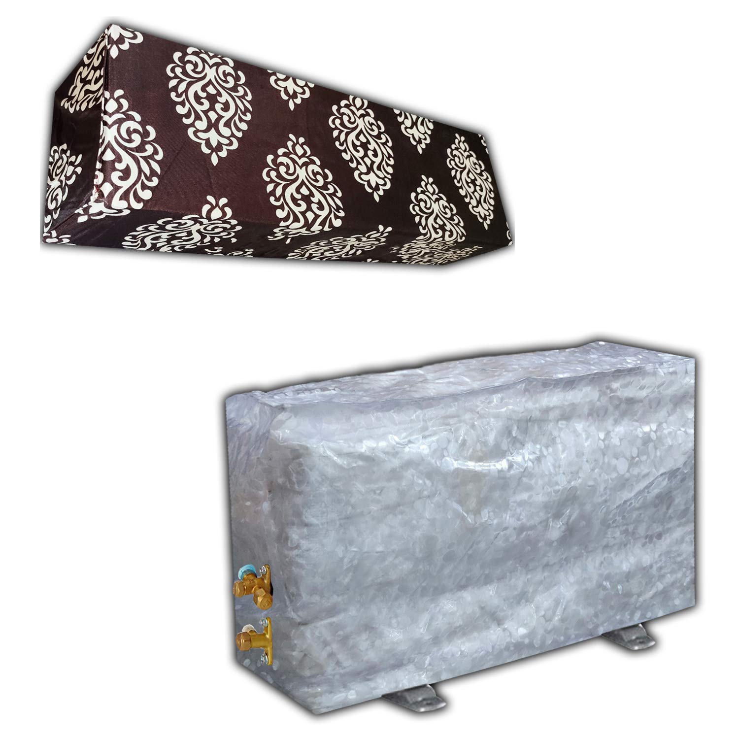 KANUSHI Industries Set Di 2 Federe Decorative Per Cuscini 61x61 Cm, Reversibili Con Cerniera - 3