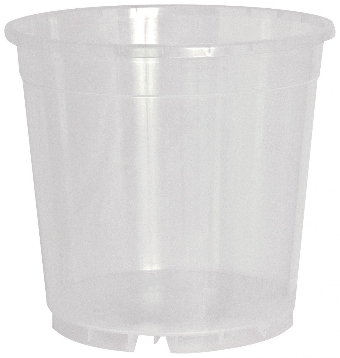 Clear orchid pot clear