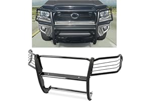 HECASA Brush Guard Compatible with 2005-2014 Toyota Tacoma Bull Bar Front Bumper Grill Grille Guard Protector Brush Push Bar Black Steel Exterior Accessories Power Coated
