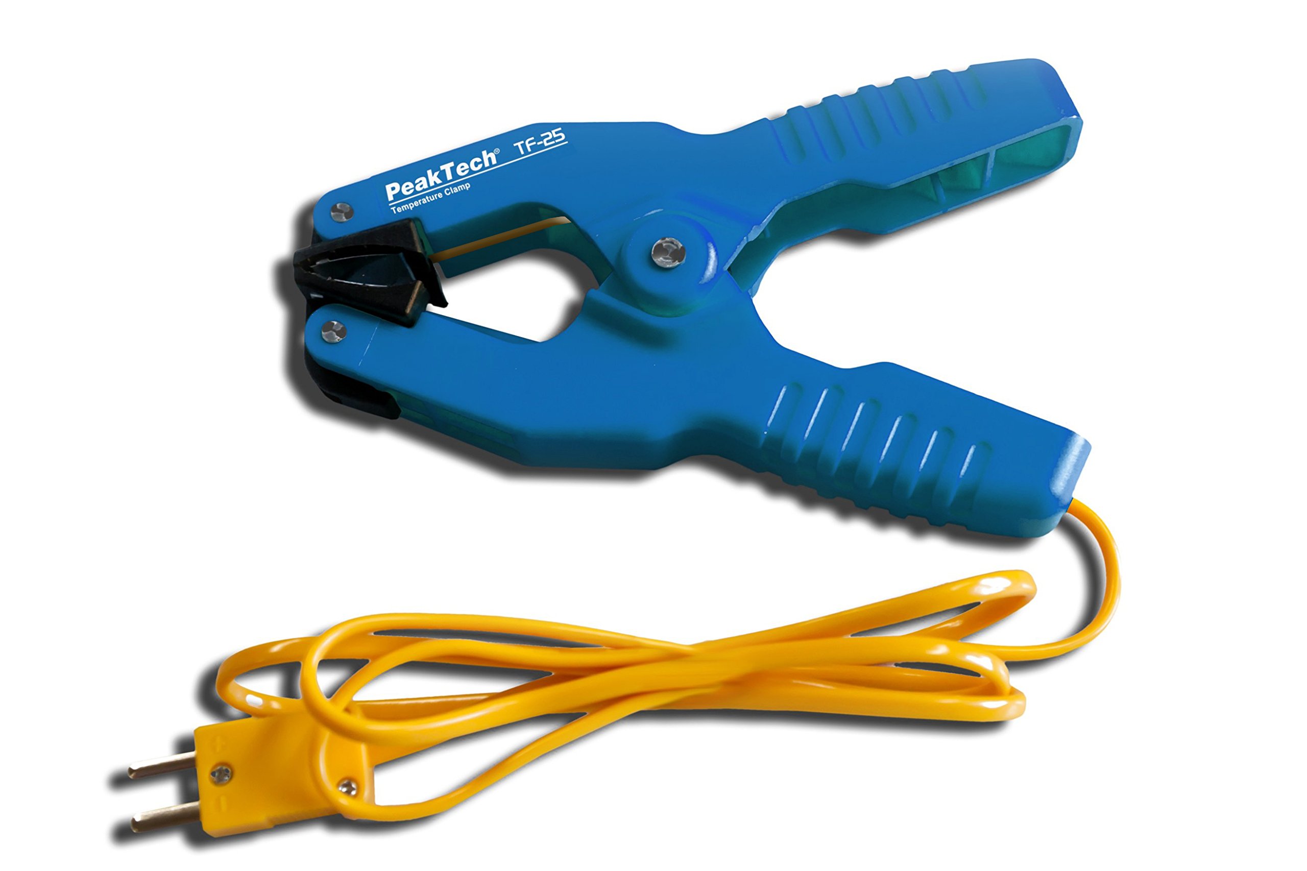 PeakTech Practical Temperature Sensor, Type K, as Clamping Pliers/Clamp for Pipes, 1 Piece, TF-25