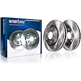 Detroit Axle - Front Brake Rotors for Ford 2005-2012 Escape, 2005-2011 | Mazda Tribute Mercury Mariner, Disc Brake Rotors 2006 2007 2008 2009 2010 Replacement [11.92" inch Rotors]