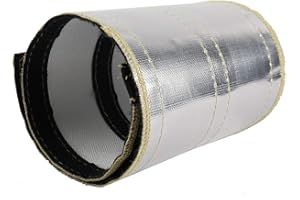 AuInLand Starter Heat Shield, Heat Barrier Blanket Heat Shield Barrier Cover Wrap Fiberglass Heat Wrap