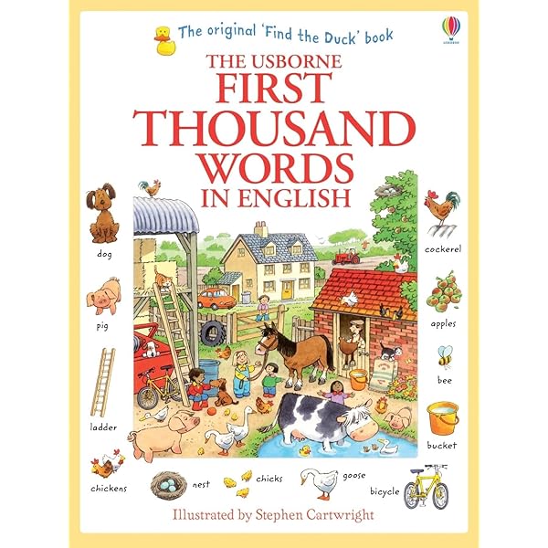 The Usborne First Thousand Words in English : Sticker Book