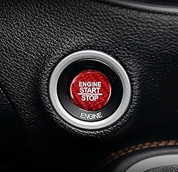 Engine Push Start Stop Button Cover Trim for Dodge