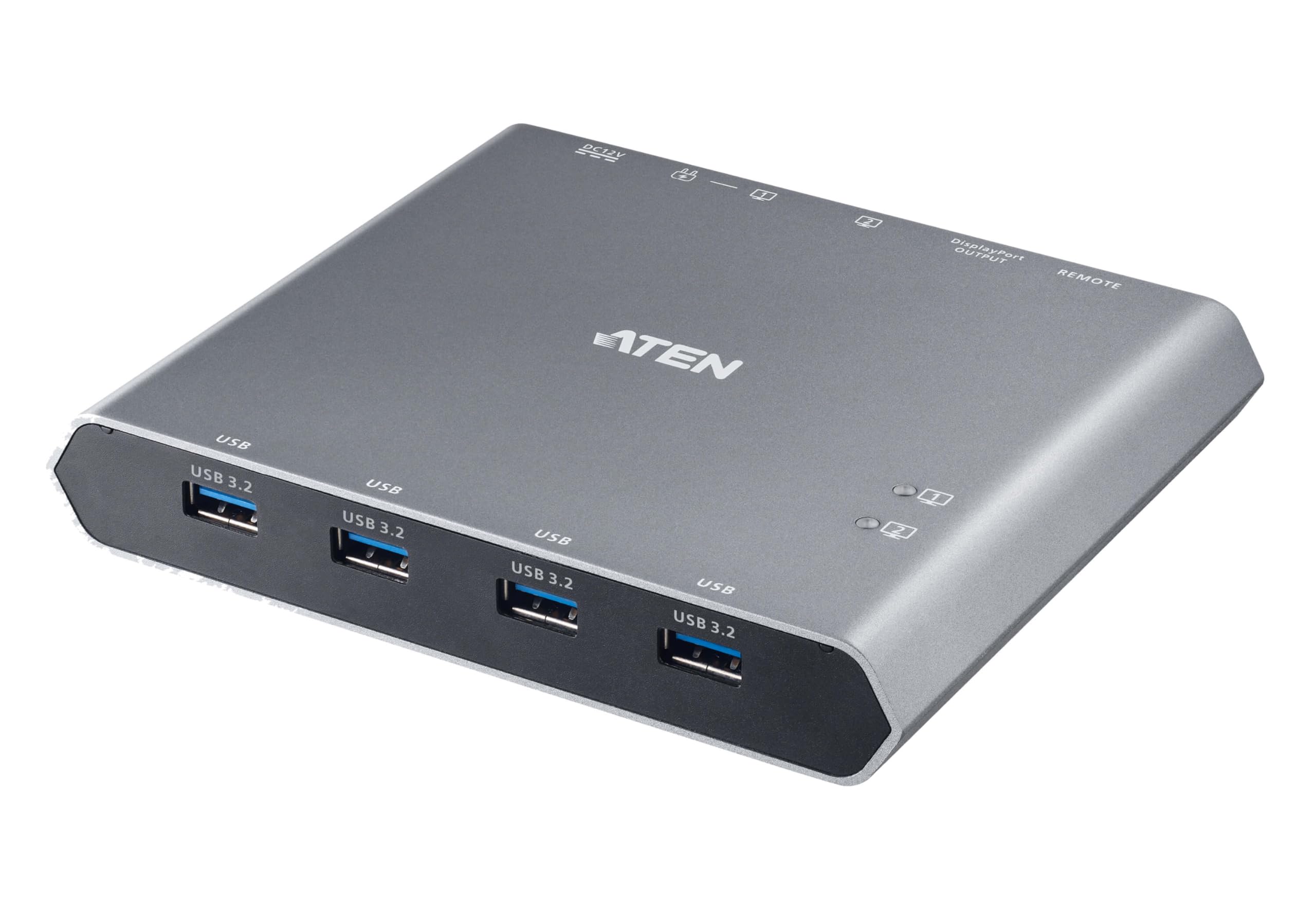 ATEN US3311 2 Port USB-C 4K DisplayPort KVM Docking Station