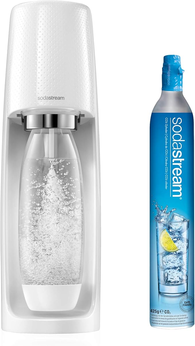 Sodastream Spirit Produttore di Acqua frizzante, Bottiglia 1l inclusa