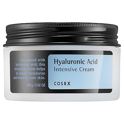COSRX Hyaluronic Acid Intensive Cream, 3.53 oz / 100g | Wrinkle Cream | Korean Skin Care, Vegan, Cruelty Free, Paraben Free