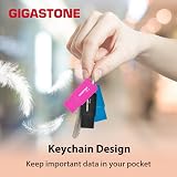 Gigastone 64GB USB 2.0 Flash Drive V70 Thumb Memory Stick Pen Drive Capless view 3