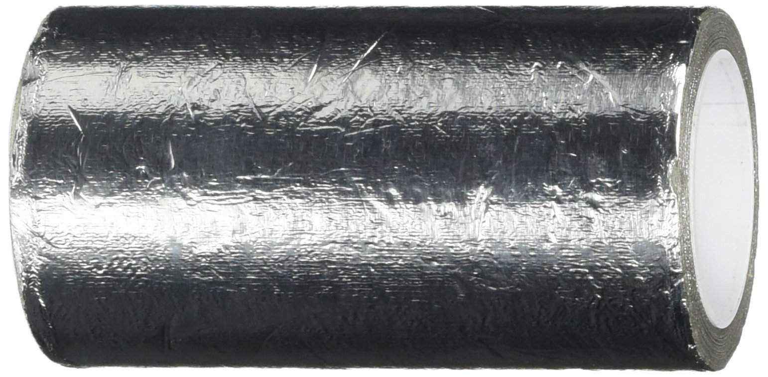 3M High Temperature Aluminum Foil/Glass Cloth Tape 363, 0.5″ Width x 36yd Length (1 roll)