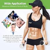 Body Fat Calipers with Chart – Fat Measure Clip + Percentage Tool view 4