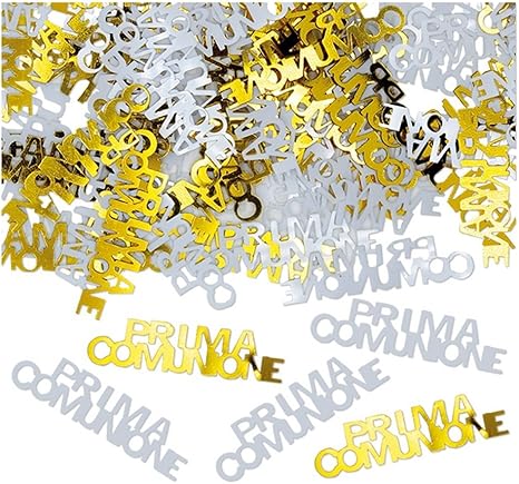 Srl Coriandoli Decorativi Da Tavolo Prima Comunione D I M A V Colore Oro E Bianco 81201 Hobby Creativi Casa E Cucina Panproductions Co Uk