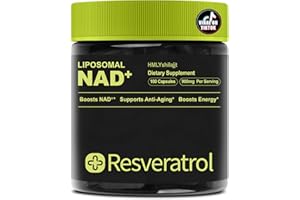 HMLYshilajjt NMN Alternative - Liposomal NAD Supplement with Nicotinamide Riboside, Resveratrol, Quercetin –900 mg High Purity Anti-Aging Support for Energy, Focus & Vitality – 100 Capsules