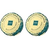 Onsen Hand & Cuticle Rescue Cream | Organic Nail Strengthener & Balm | Dry, Cracked Hands, Elbows & Feet | Shea Butter, Tsubaki & Jojoba Oil | Nail Repair & Growth, Vegan - 2 Pack (0.88 oz)