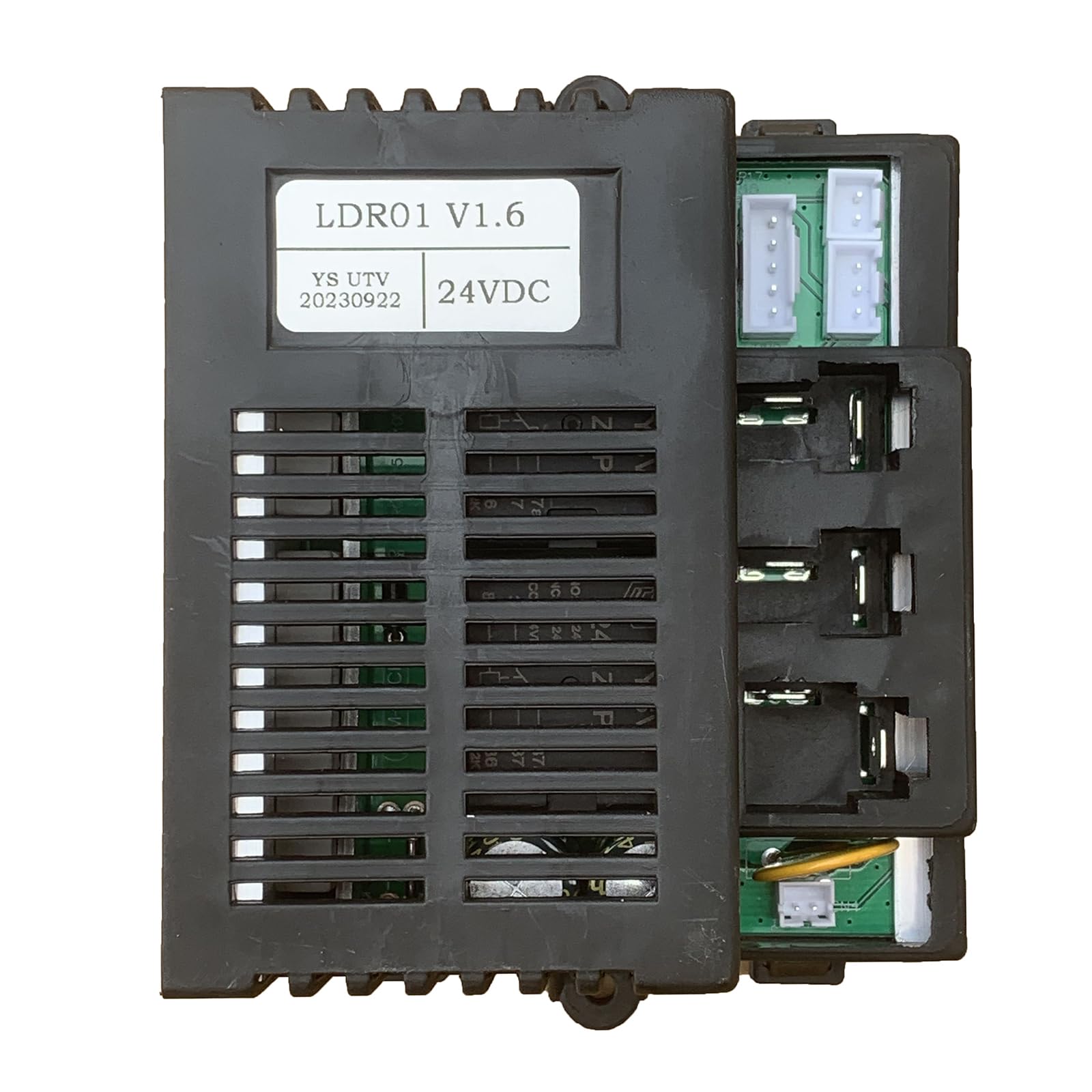 Photo 1 of LDR01 V1.6 YS UTV 24V Control Box Receiver, Accessory Receive Controller Signal Install Children's Electric Ride on Kids Car Replacement Parts