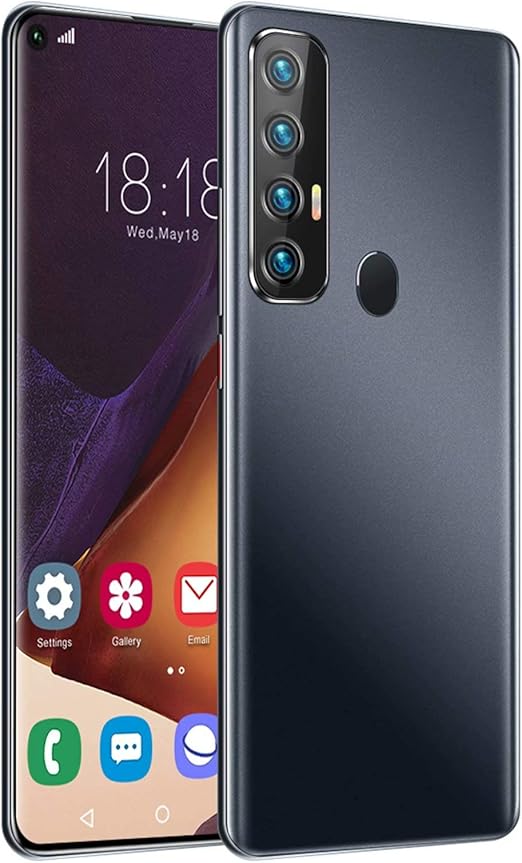 Amazon Com Rino5 Pro Mobile Phone Android 10 0 Sim Free Unlocked Smartphone 18mp 48mp Camera Face Recognition 7 2 Inch Hd Display With 5000mah Battery 4gb Ram 64gb Rom